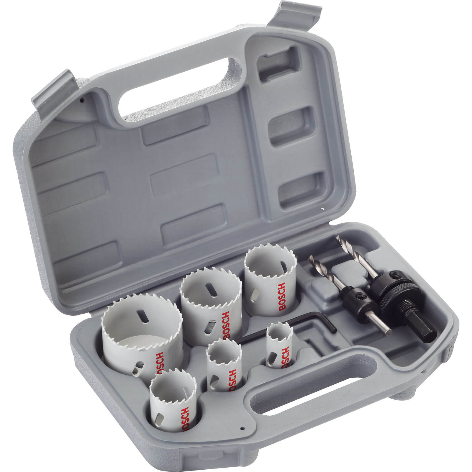 Bosch 9 Piece Plumbers HSS Bi Metal Hole Saw Set Price Comparisons | Compare The Build