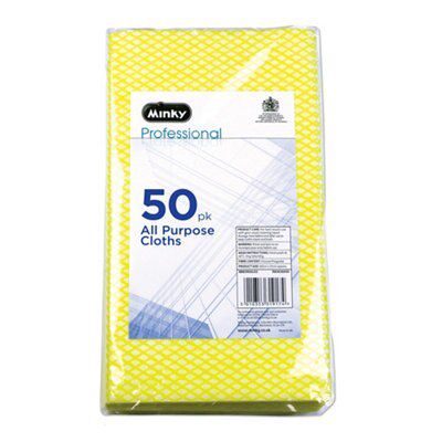 Minky Profess All Purpose Cloth Yel 50Pk | Compare The Build