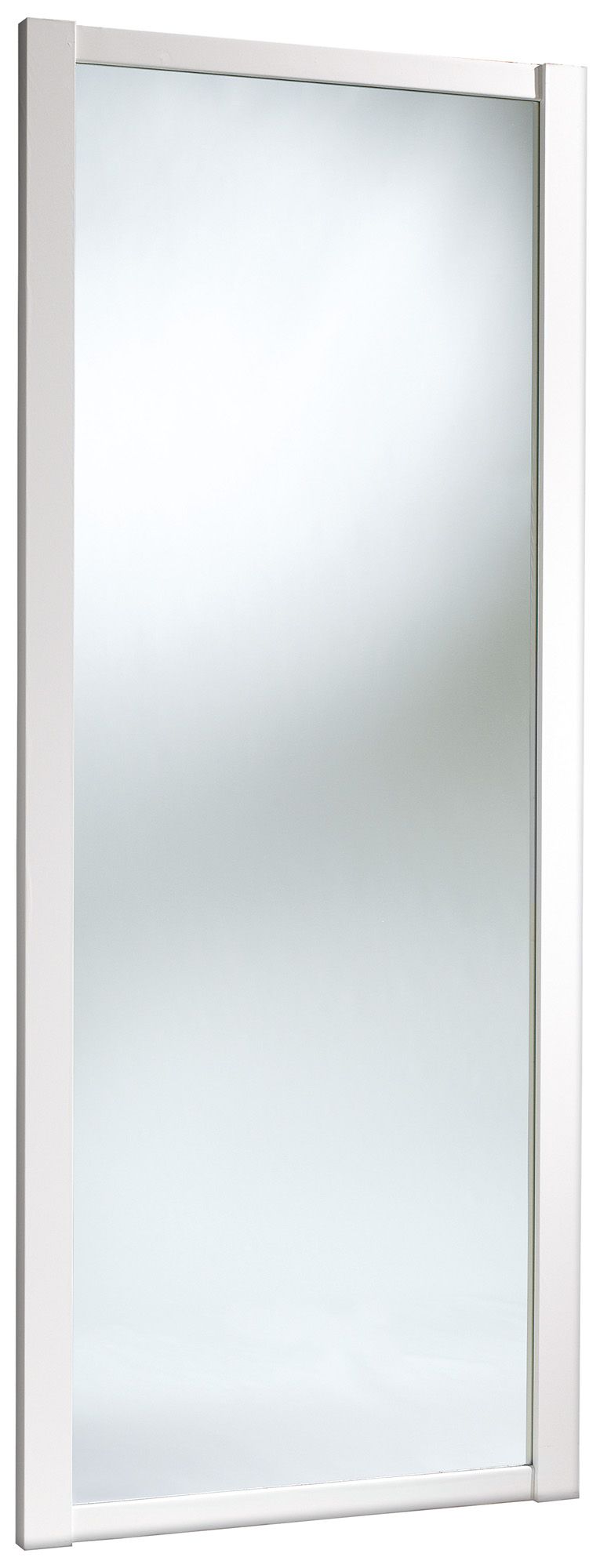 Spacepro Shaker Full Length Mirror White Mirror Effect Sliding Wardrobe Door (H)2220 mm (W)914mm Price Comparisons | Compare The Build