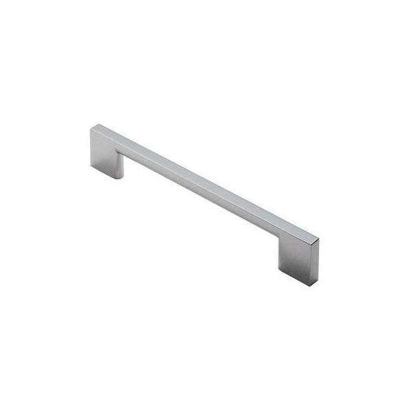 Square Flat Cabinet Handle 128mm Brushed Nickel (8mm Width) Price Comparisons | Compare The Build