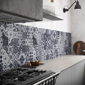 Alloy Modern Victoria Alloy Mid Rise Splashback - 3050 x 600 x 4mm Price Comparisons | Compare The Build