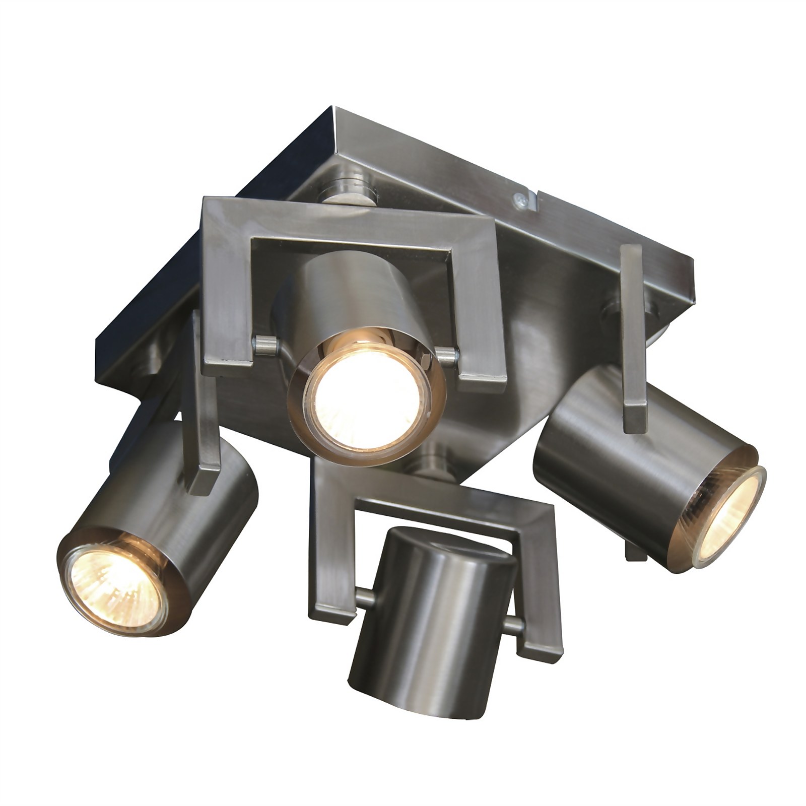 Yorkie 4 Plate Spotlight - Satin Nickel | Compare The Build