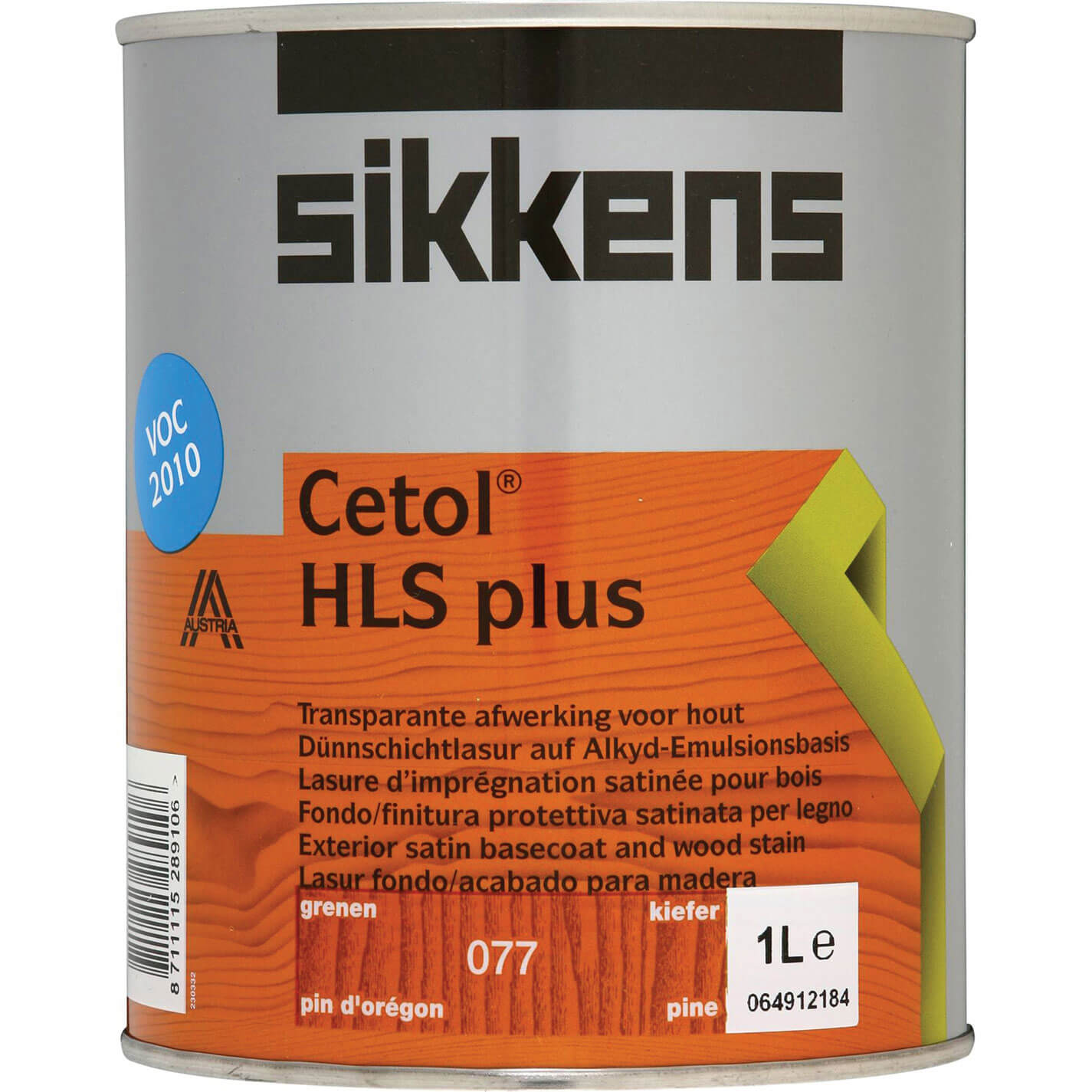 Sikkens Cetol HLS Plus Translucent Woodstain Pine 1l Price Comparisons | Compare The Build