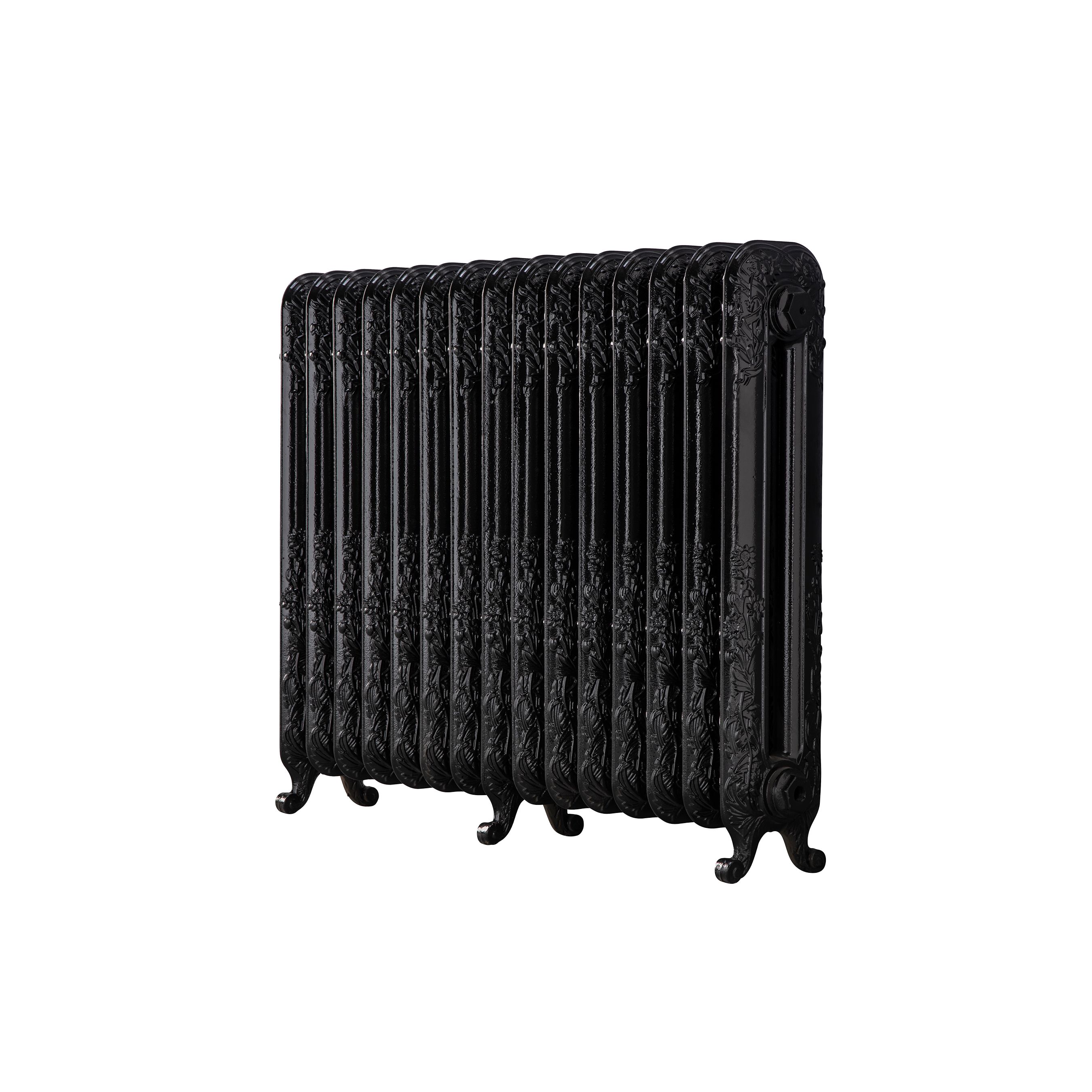 Arroll Daisy Cast Iron Black 15 Column Radiator, (W)1009mm X (H)597mm Price Comparisons | Compare The Build