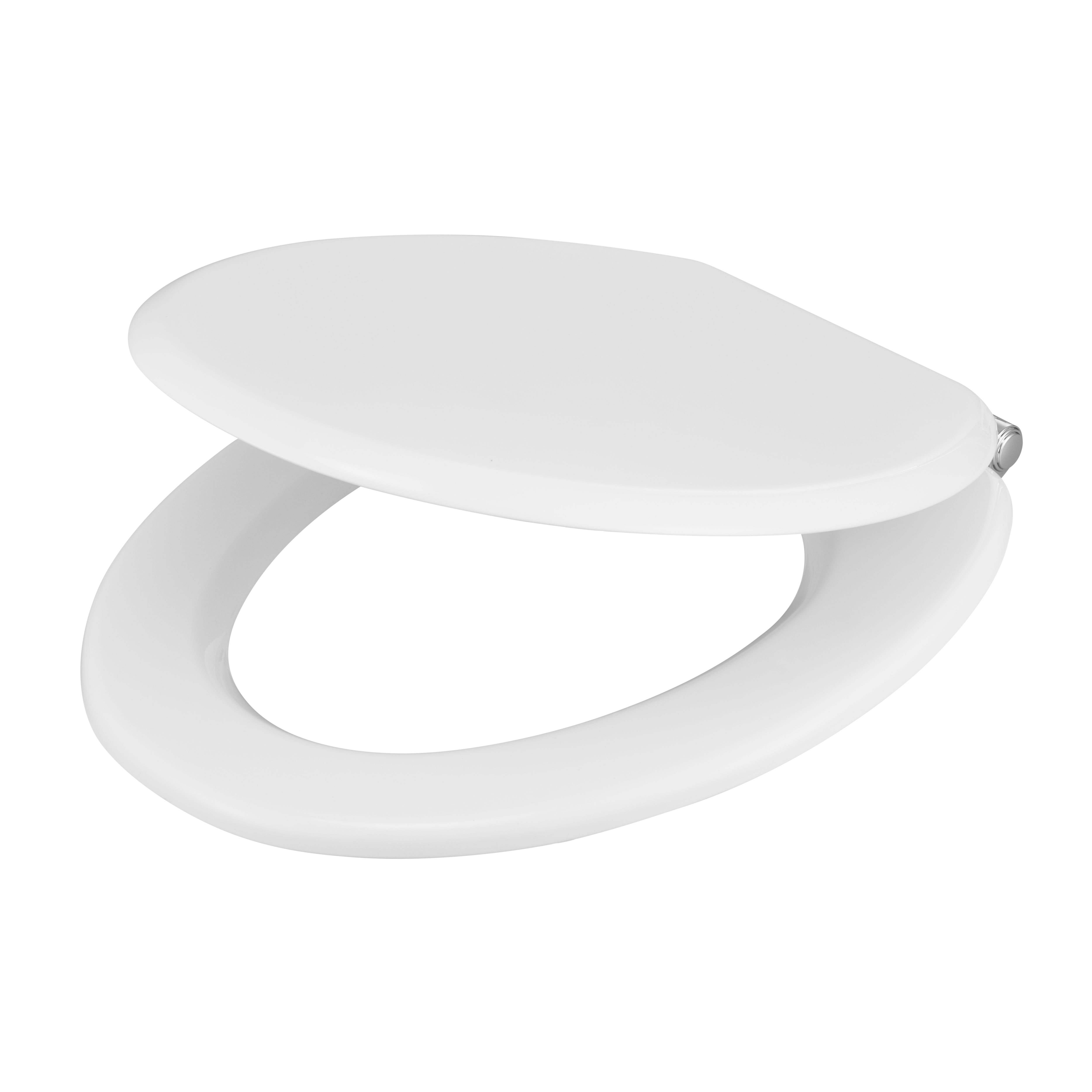 GoodHome Pilica White Bottom Fix Soft Close Toilet Seat Price Comparisons | Compare The Build