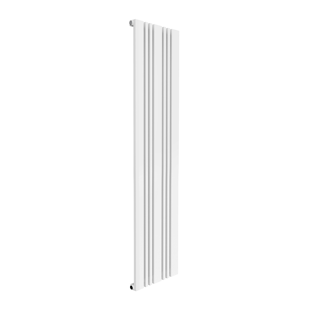 Reina Bonera Vertical Designer Radiator, White, 1800mm x 324mm | Compare The Build