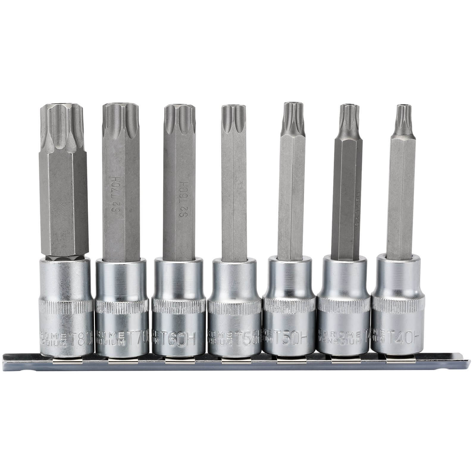 Draper 10 Piece 1/2" Drive Security Torx Socket Bit Set 1/2" 100mm Price Comparisons | Compare The Build