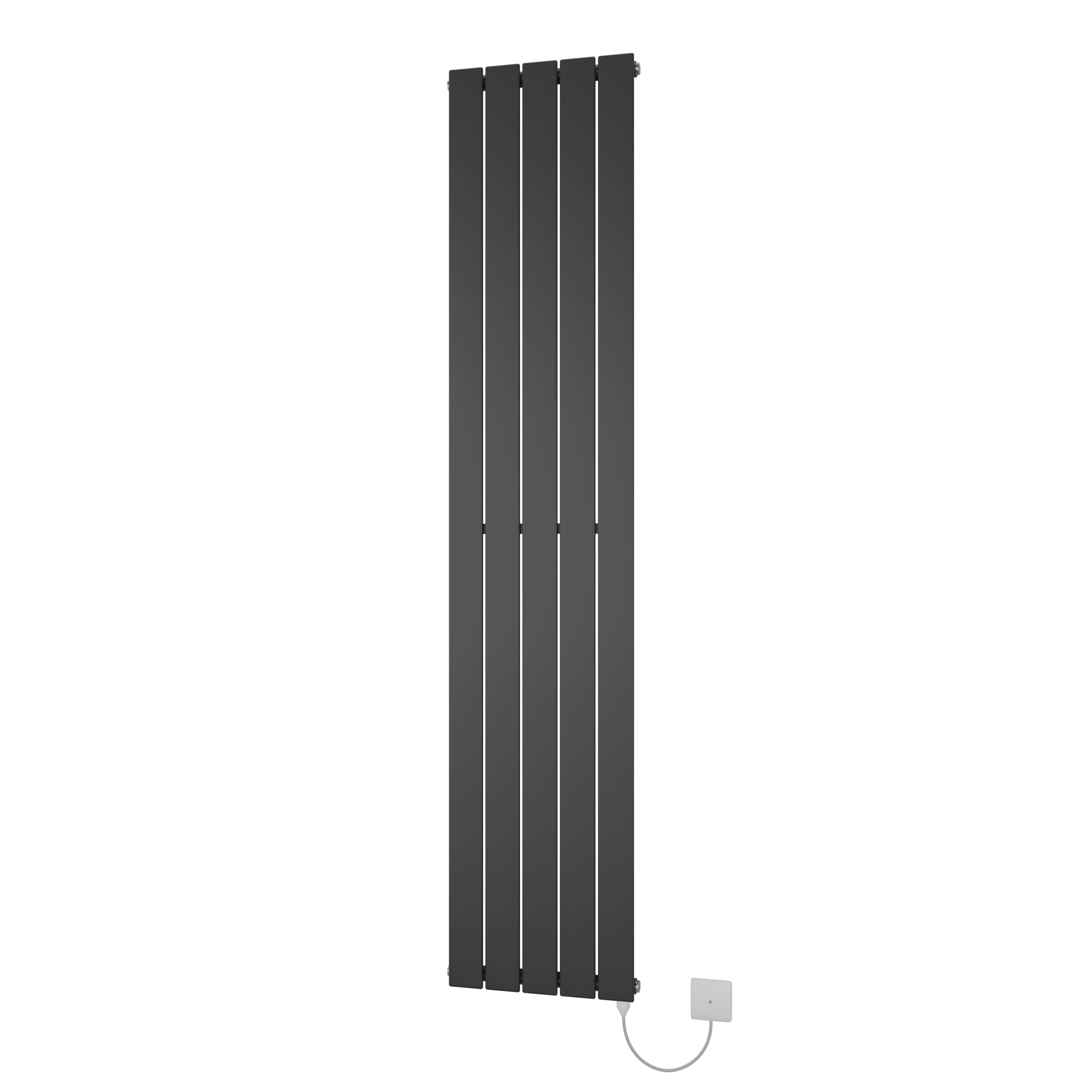 Ximax Vertirad Satin Anthracite Vertical Electric Designer Radiator, (W)370mm X (H)1800mm Price Comparisons | Compare The Build