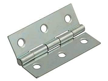 75mm Steel Butt Hinge Zinc Plated (Pair) Price Comparisons | Compare The Build