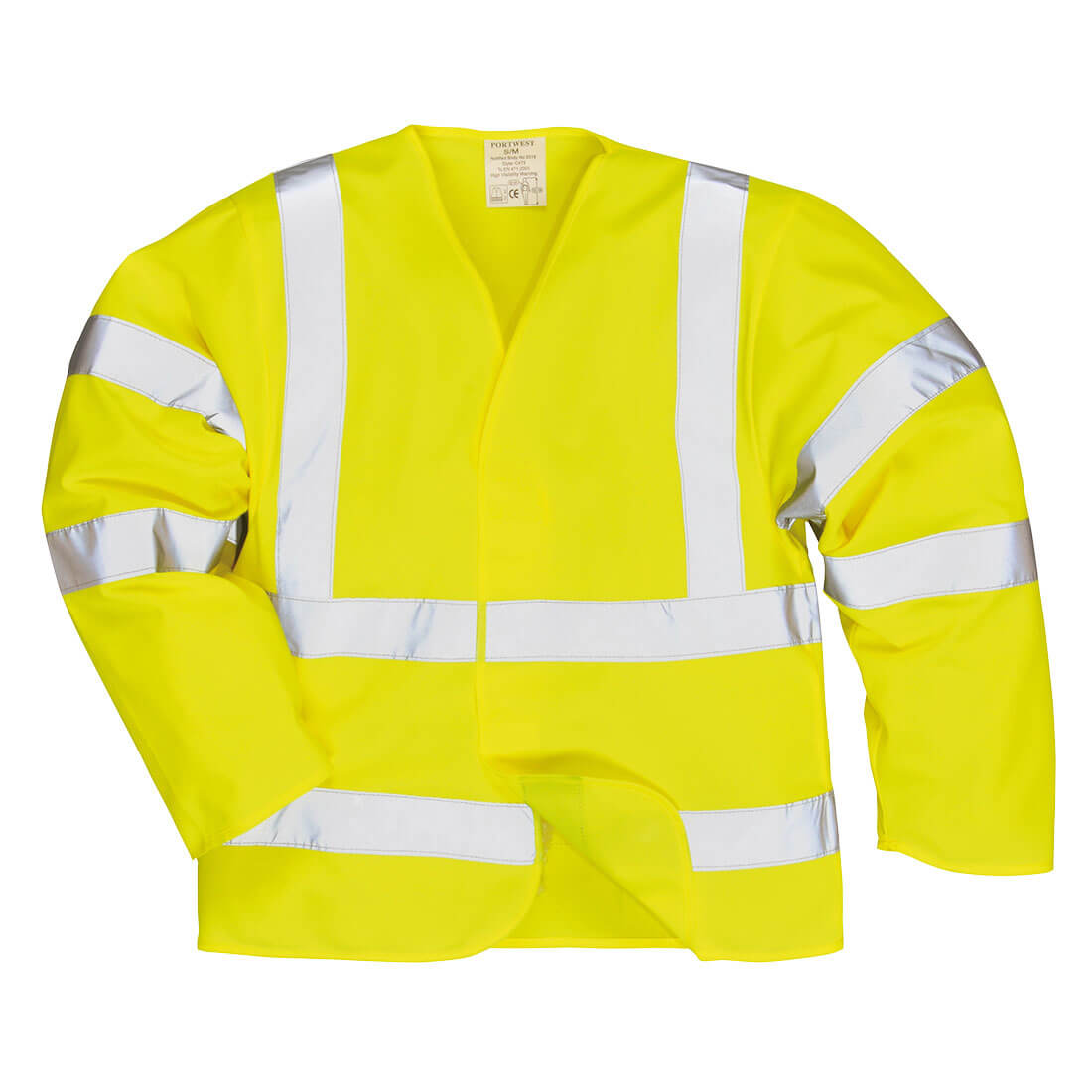 Biz Flame Class 3 Hi Vis Anti Static Flame Resistant Jacket Yellow 2XL / 3XL Price Comparisons | Compare The Build