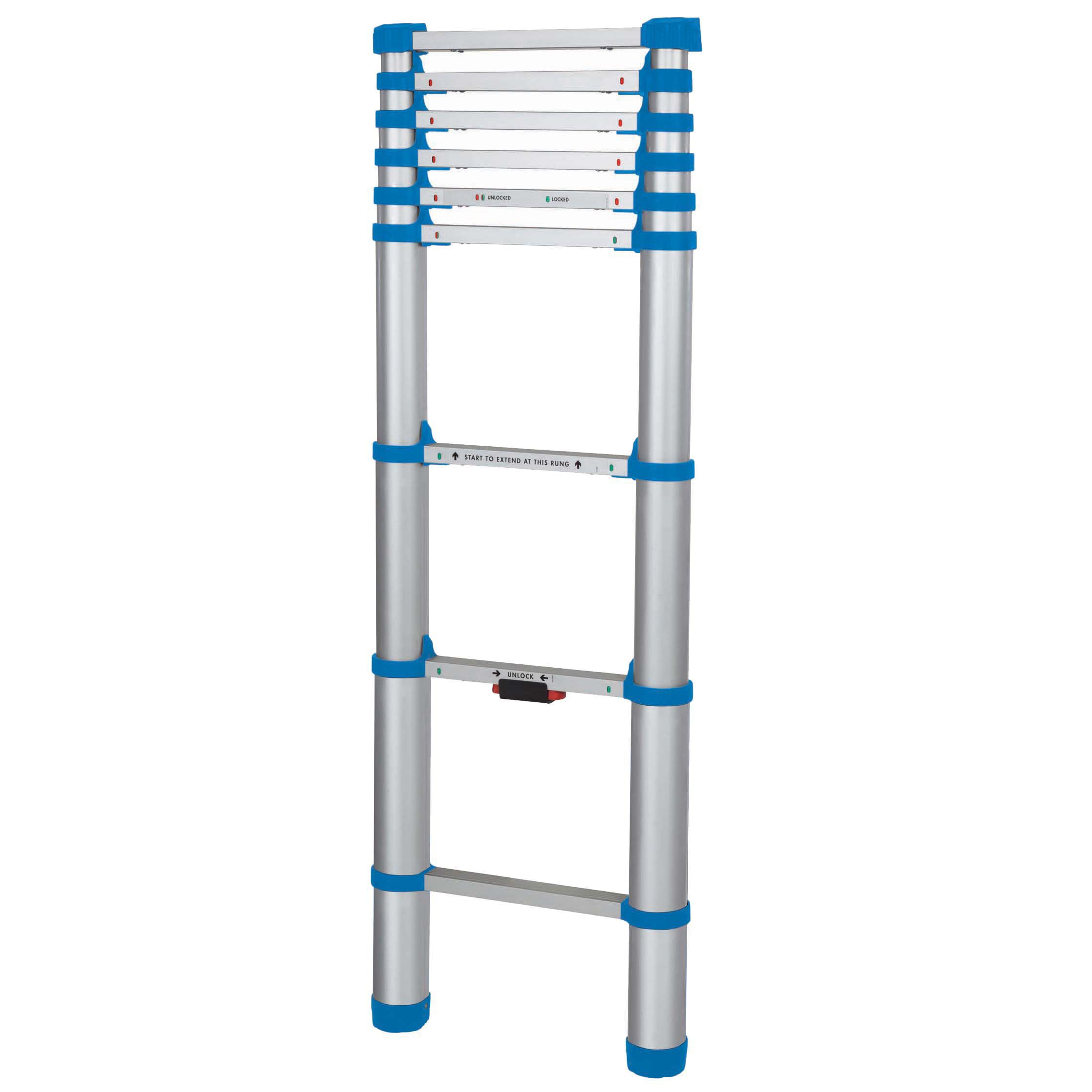 Mac Allister 8 Tread Telescopic Ladder Price Comparisons | Compare The Build