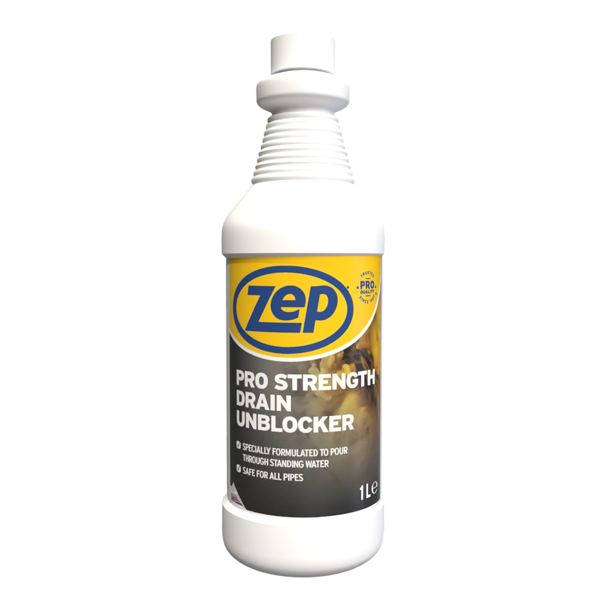 Zep Commercial Pro-Strength Drain Unblocker, 1L Price Comparisons | Compare The Build