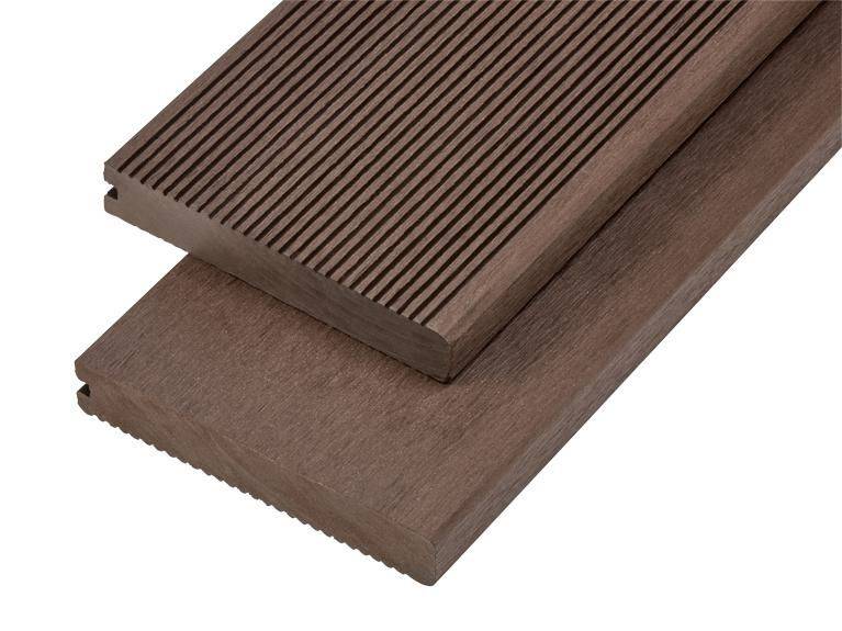 Solid Commercial Grade Bullnose Composite Decking Board 4000mm x 150mm x 25mm - Coffee Price Comparisons | Compare The Build