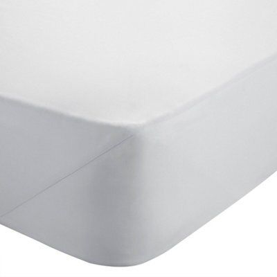 Chartwell Sateen White Super King Fitted Sheet Price Comparisons | Compare The Build
