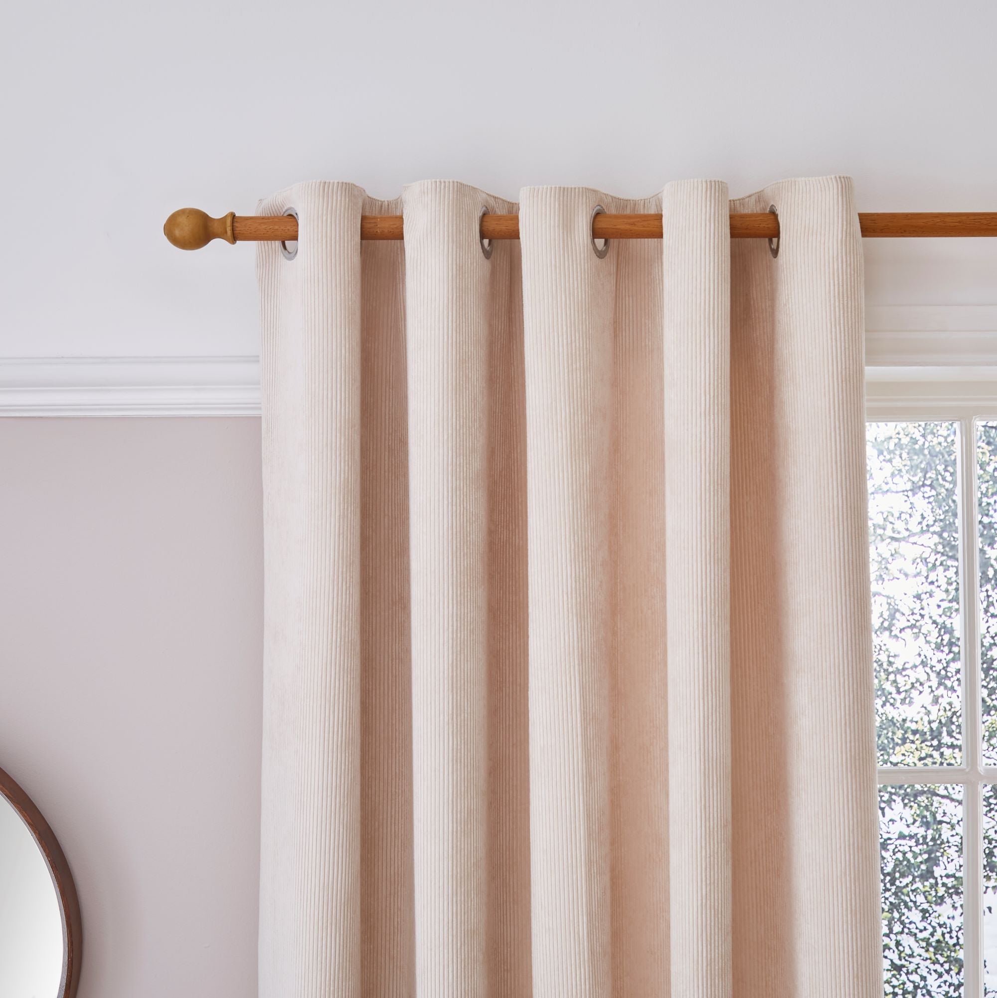 Elements Cord White Sand Eyelet Curtains White Sand Price Comparisons | Compare The Build