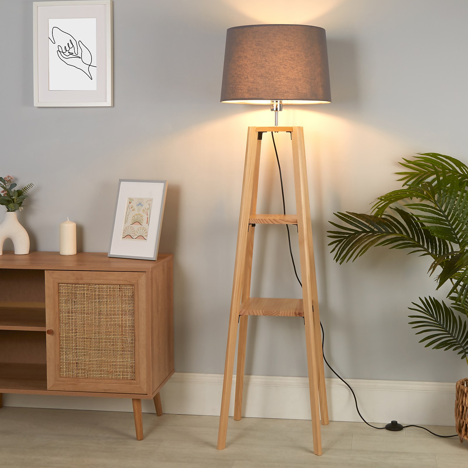 Plant Stand Floor Lamp | Compare The Build