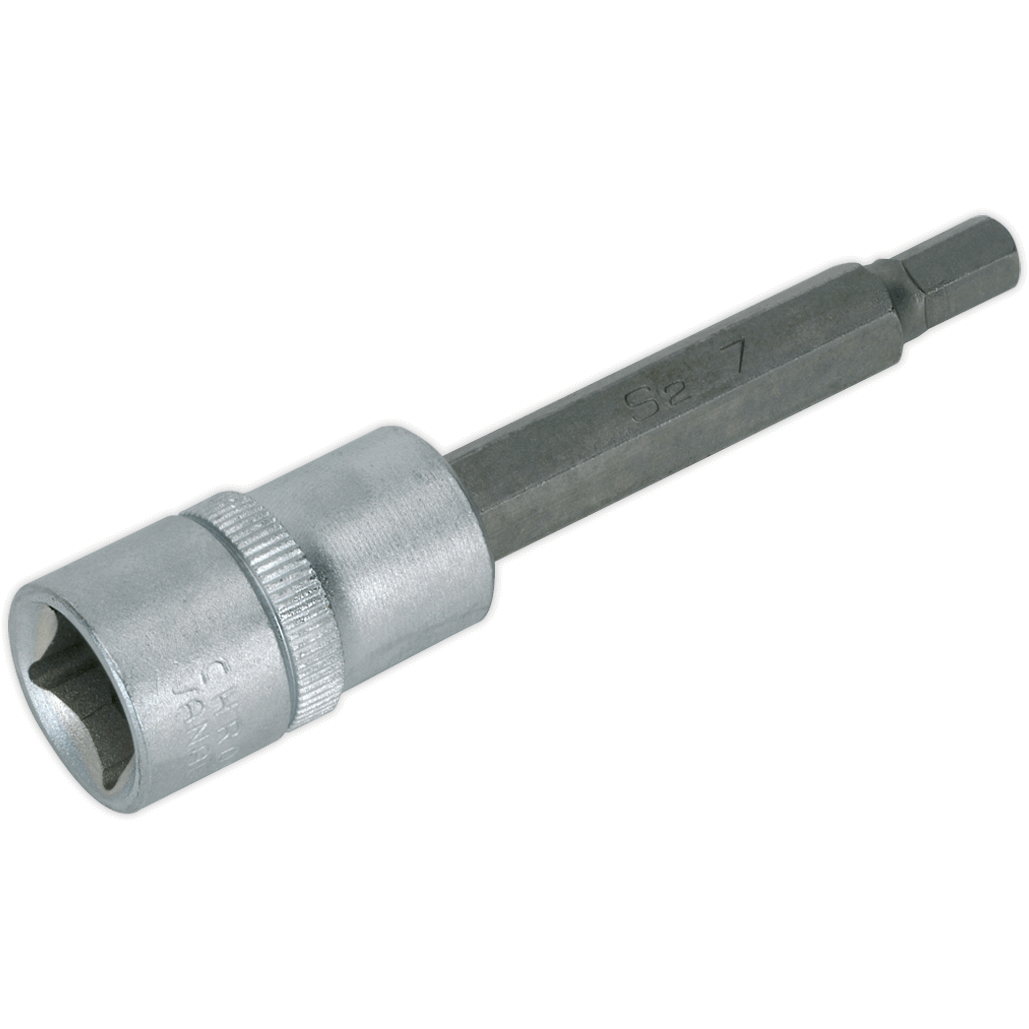 Sealey 1/2" Drive Long Reach Hexagon Socket Bit Metric 1/2" 7mm Price Comparisons | Compare The Build