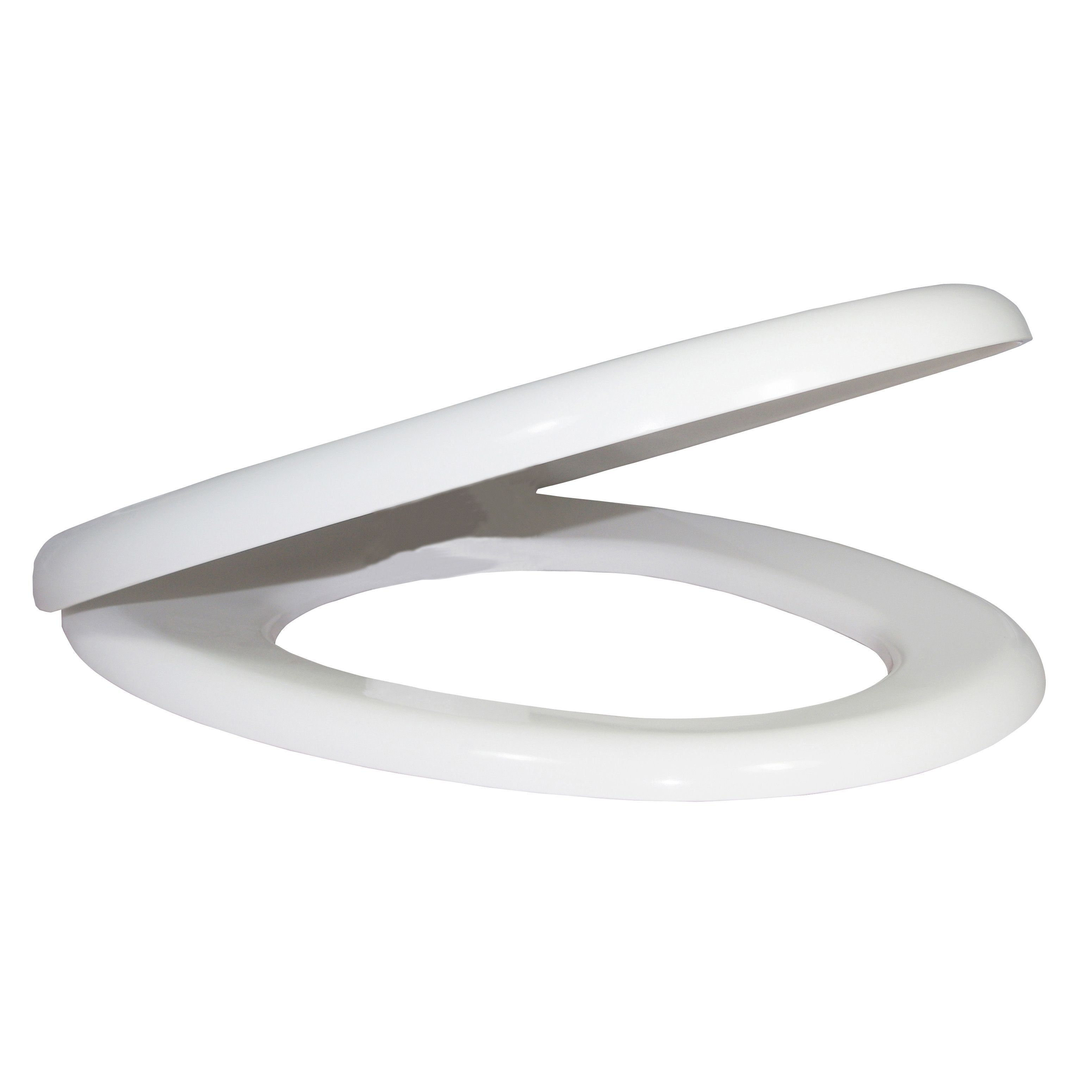 Cooke & Lewis Romeo White Soft Close Toilet Seat | Compare The Build