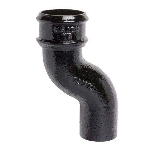 Cast Iron Round Downpipe 75mm Offset Bend 100mm - Black Finish Hargreaves Foundry XR4040 Price Comparisons | Compare The Build