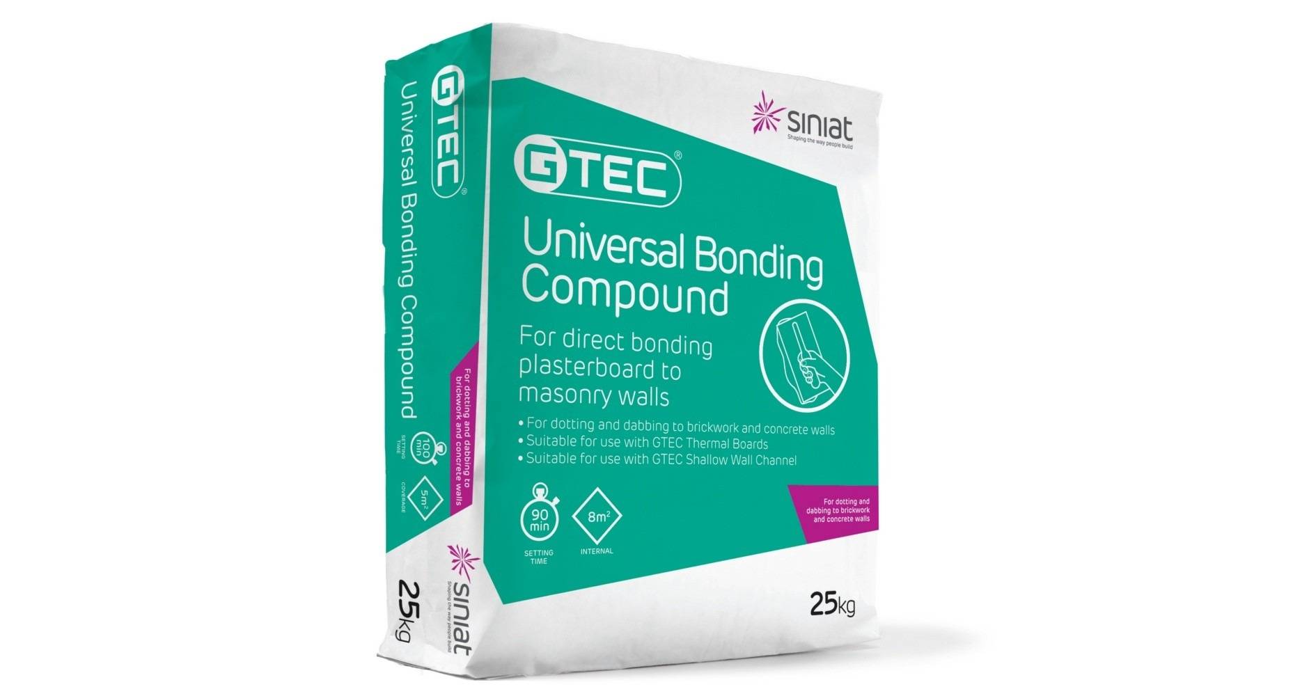 GTEC Universal Bonding Compound (Drywall Adhesive) 25kg Price Comparisons | Compare The Build