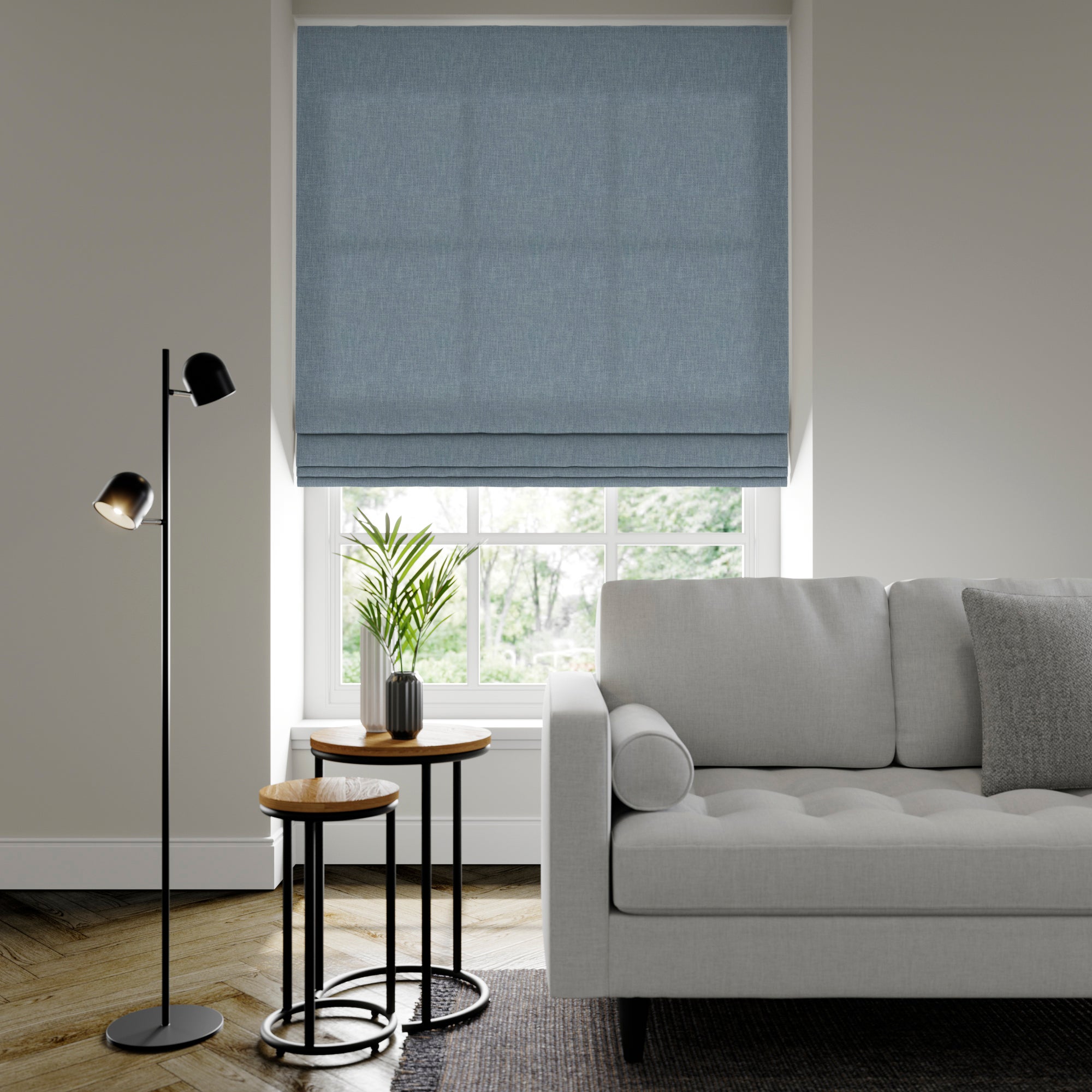 Bronte Recycled Polyester Made to Measure Roman Blind Bronte Danube Price Comparisons | Compare The Build