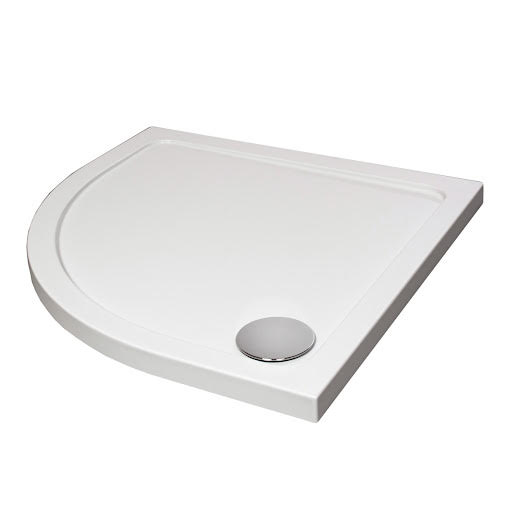 Luxura Stone Resin Low Profile Quadrant Shower Tray - 800mm Price Comparisons | Compare The Build