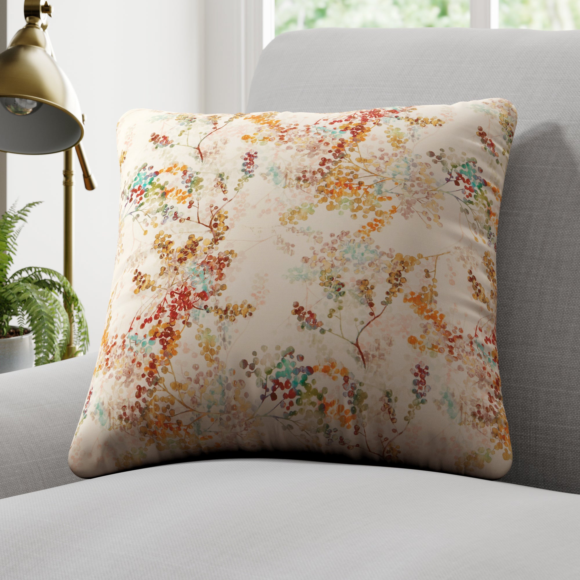 Camille Made to Measure Cushion Cover Camille Orange Price Comparisons | Compare The Build