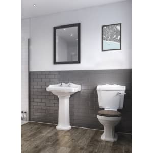 Mermaid Composite Grey Horizontal Tile Single Shower Panel - 1220 x 2440mm Price Comparisons | Compare The Build