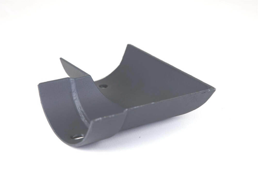 Cast Iron Half Round Gutter Left Hand Angle - 90 Degree x 125mm Primed Price Comparisons | Compare The Build