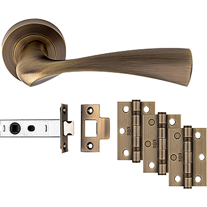 Carlisle Brass Sintra Door & Latch Pack Antique Brass Price Comparisons | Compare The Build