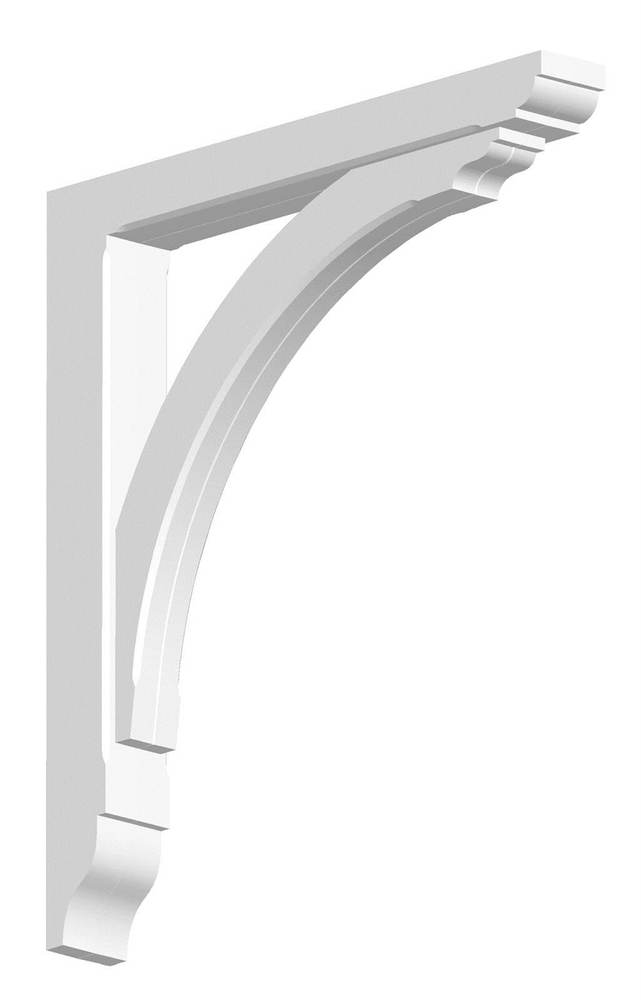 Gallows Bracket Exterior - 70mm x 630mm x 580mm White Price Comparisons | Compare The Build