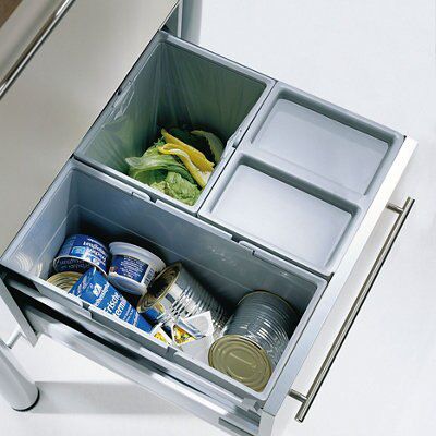 Grey Plastic Kitchen Bin Price Comparisons | Compare The Build