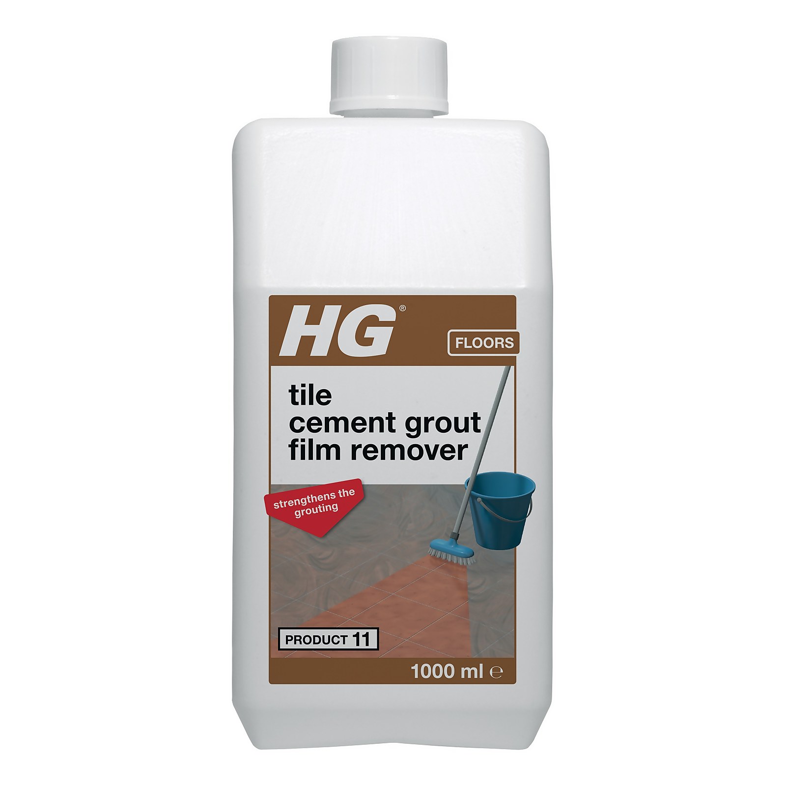 HG tile cement grout film remover (product 11) 1L | Compare The Build