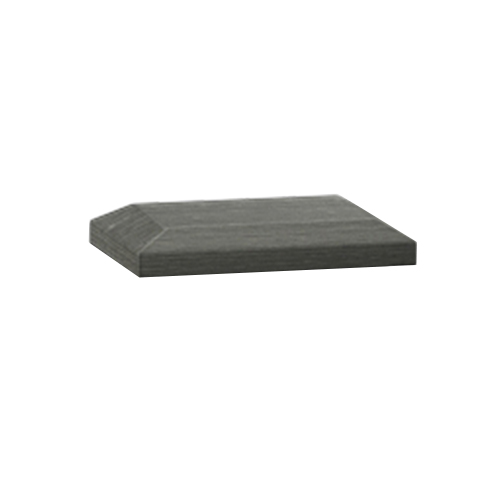 Composite Balustrade Post Cap Square andamp; Bevelled - 115mm x 50mm Charcoal Price Comparisons | Compare The Build