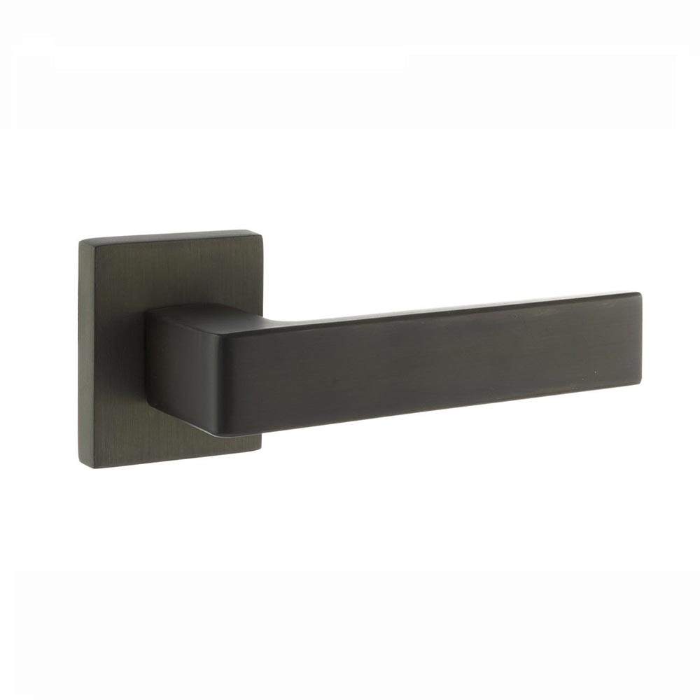 Atlantic Forme Asti Designer Lever on Minimal Square Rose - Urban Dark Bronze Atlantic UK FMS254UDB | Compare The Build