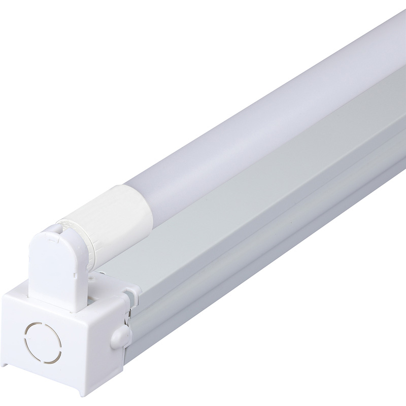 V-TAC LED Batten c/w Tubes IP20 Single 20W 1500mm 2100lm Iron/Nano Plastic Price Comparisons | Compare The Build