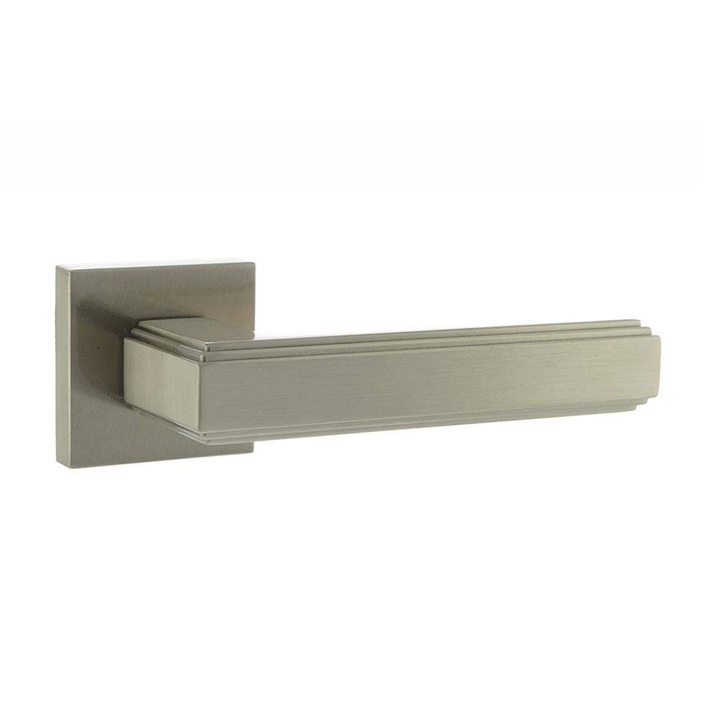 Atlantic Forme Alila Designer Lever on Minimal Square Rose - Satin Nickel Atlantic UK FMS293SN | Compare The Build