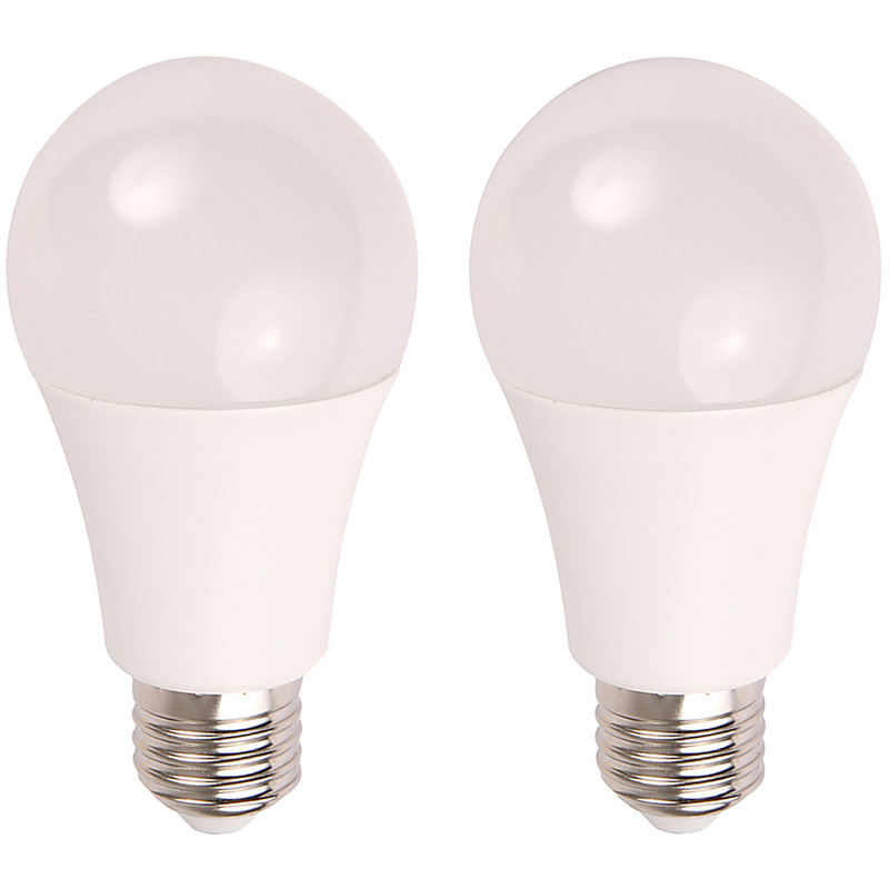 Meridian Lighting LED GLS Dimmable Lamp 8.8W ES (E27) 806lm (2 Pack) | Compare The Build