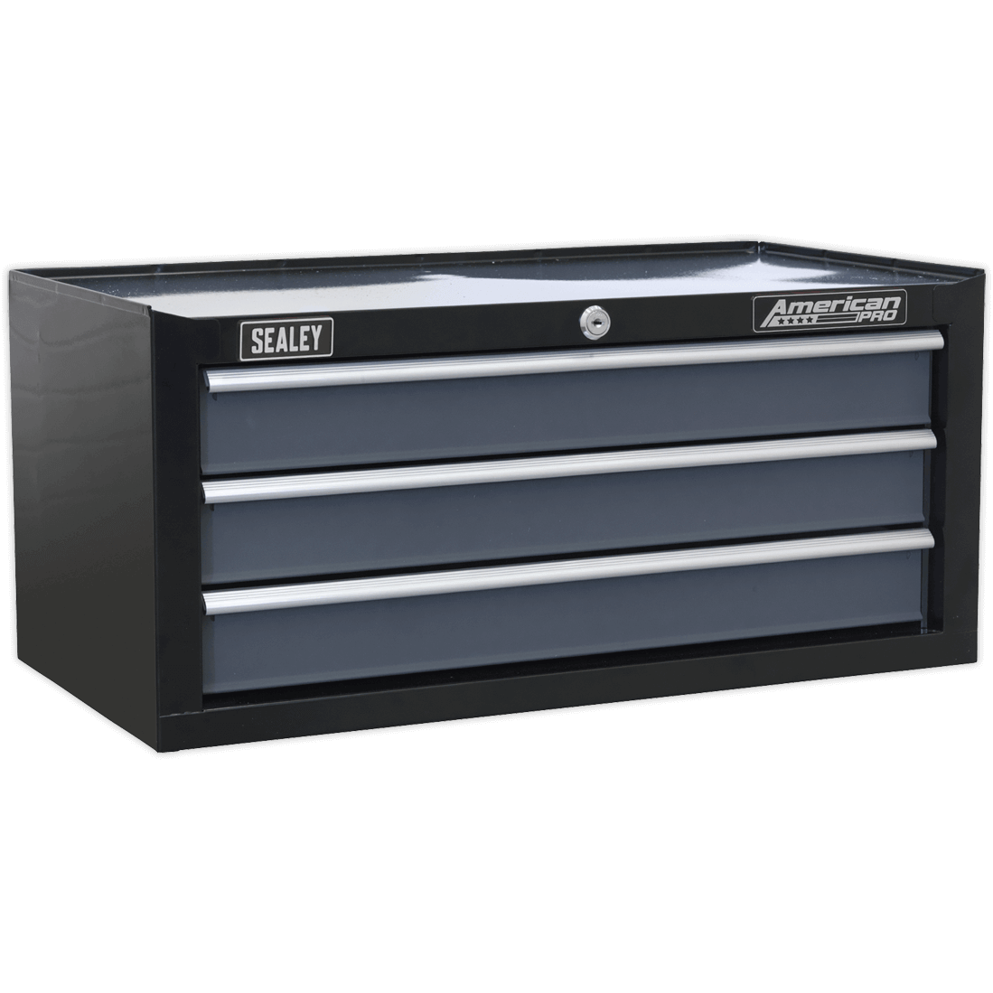Sealey American Pro 3 Drawer Mid Tool Chest Black / Grey Price Comparisons | Compare The Build