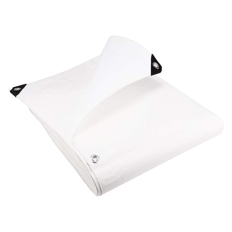 200gsm Flame Retardant Tarpaulin in White - 9m x 15m Roofing Superstore FRT10 Price Comparisons | Compare The Build