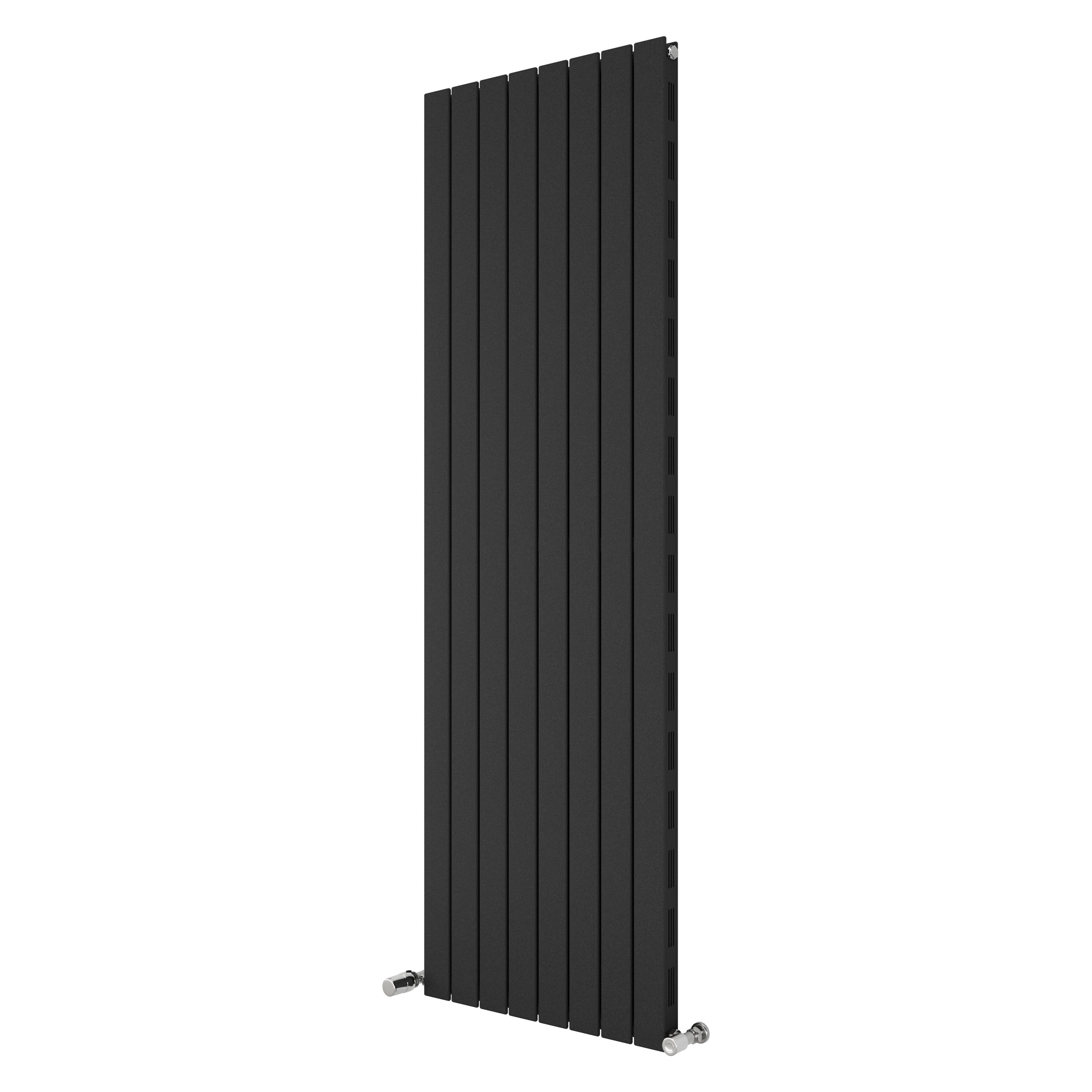 Ximax Vertirad Slimline Duplex Deluxe Matt Anthracite Vertical Designer Panel Radiator, (W)595mm X (H)1800mm Price Comparisons | Compare The Build