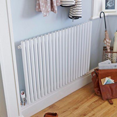 Ximax Supra Square Horizontal Designer Radiator, White (W)870mm (H)600mm | Compare The Build