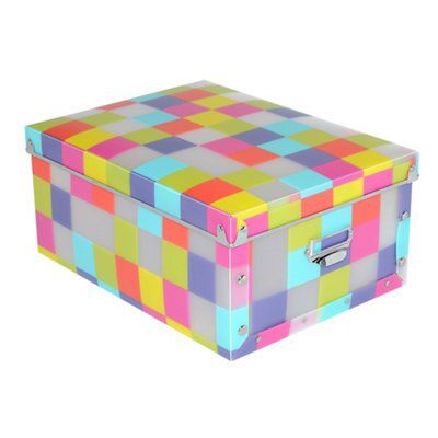 Form Pixel Multicolour Plastic Storage Box Price Comparisons | Compare The Build