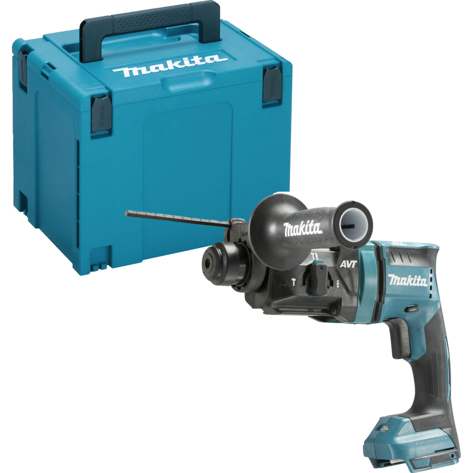 Makita DHR182 18v LXT Cordless Brushless SDS Plus Rotary Hammer Drill No Batteries No Charger Case | Compare The Build