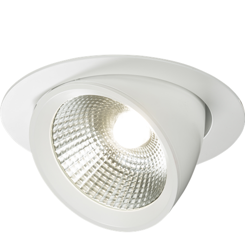 KnightsBridge 230V 40W Round LED Recessed Adjustable Downlight Price Comparisons | Compare The Build