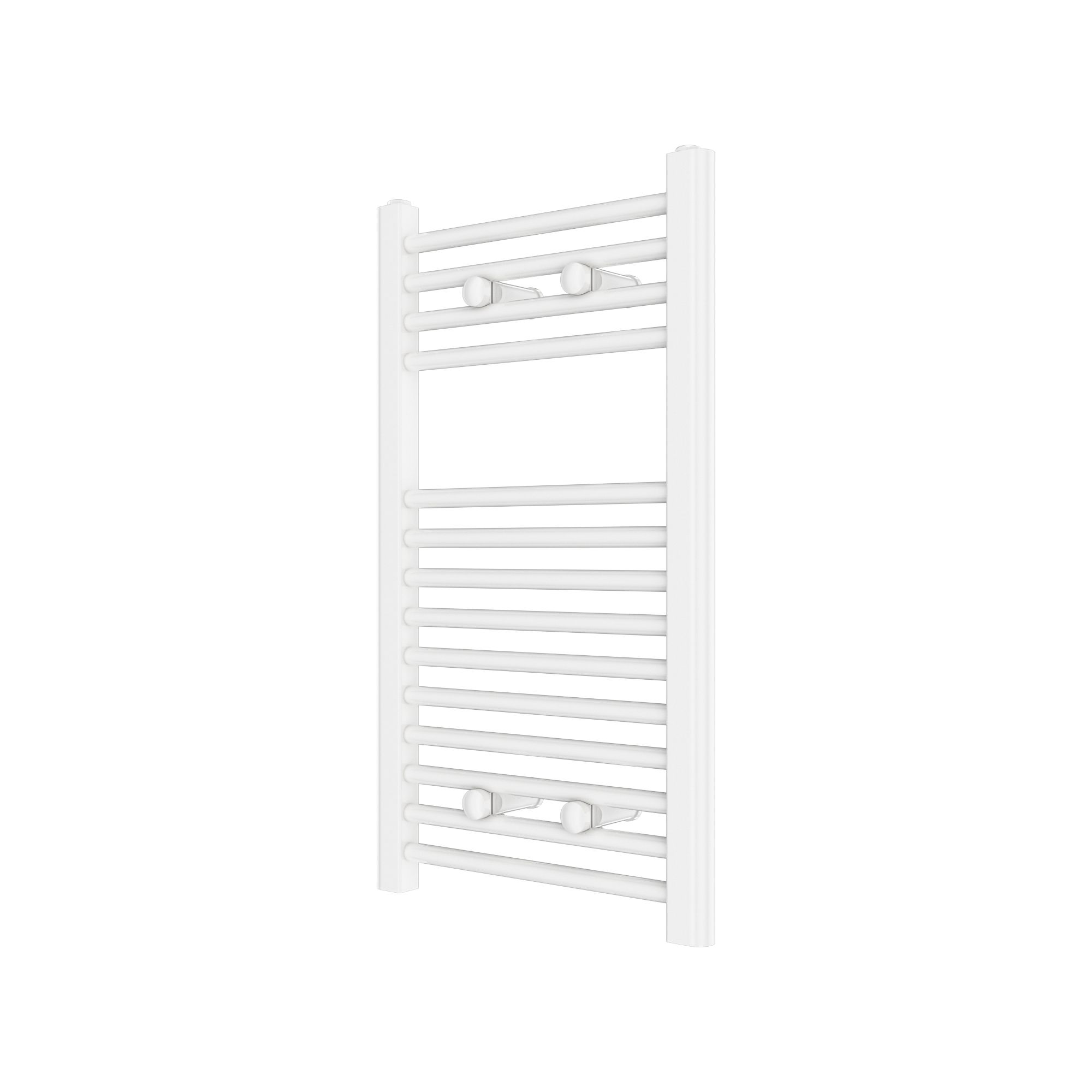 Flomasta Flat, White Vertical Flat Towel Radiator (W)400mm X (H)700mm Price Comparisons | Compare The Build