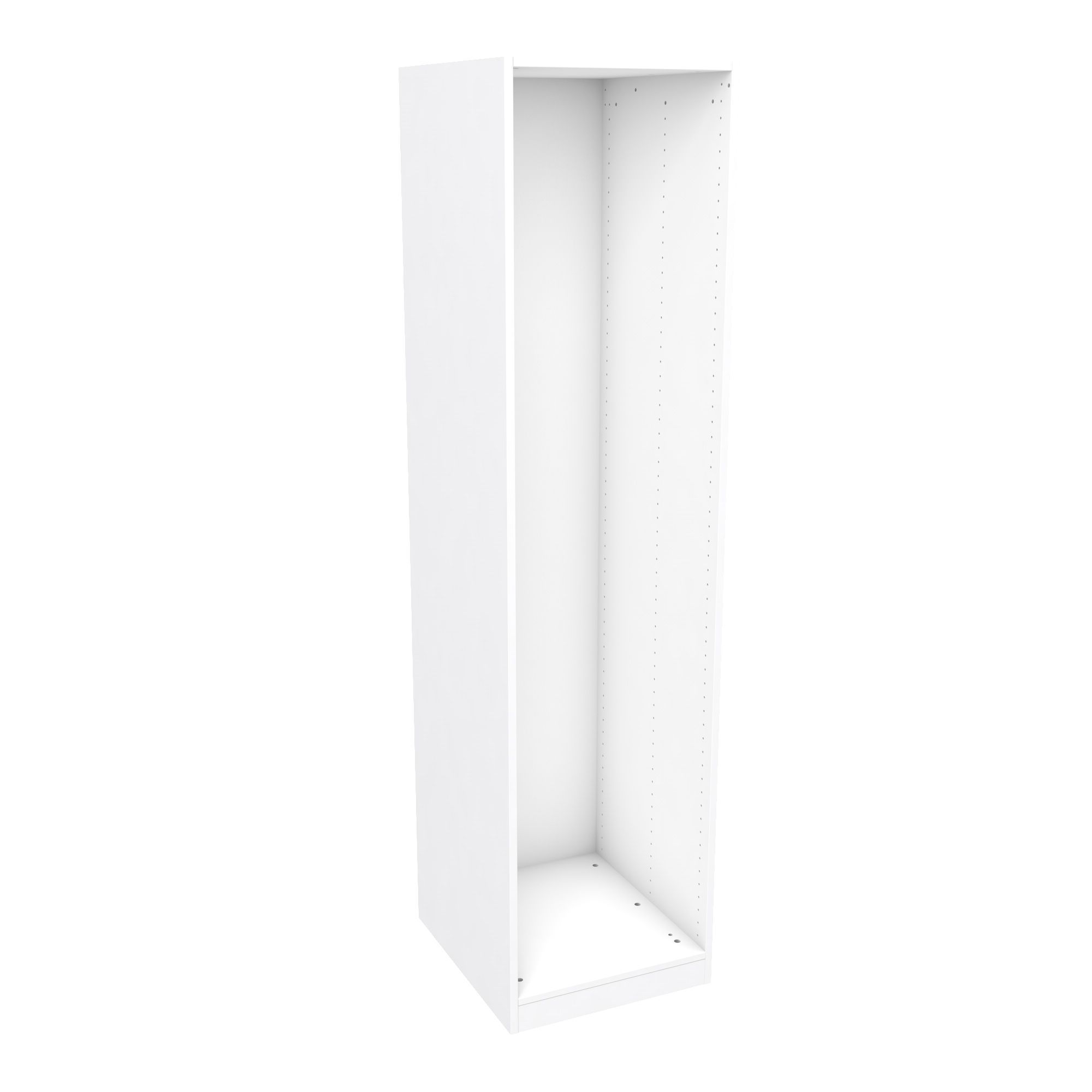 Form Darwin Modular White Wardrobe Cabinet (H)2004mm (W)500mm (D)566mm Price Comparisons | Compare The Build