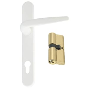 Yale Essentials 70mm Door Handle & Cylinder Kit - Brass Price Comparisons | Compare The Build