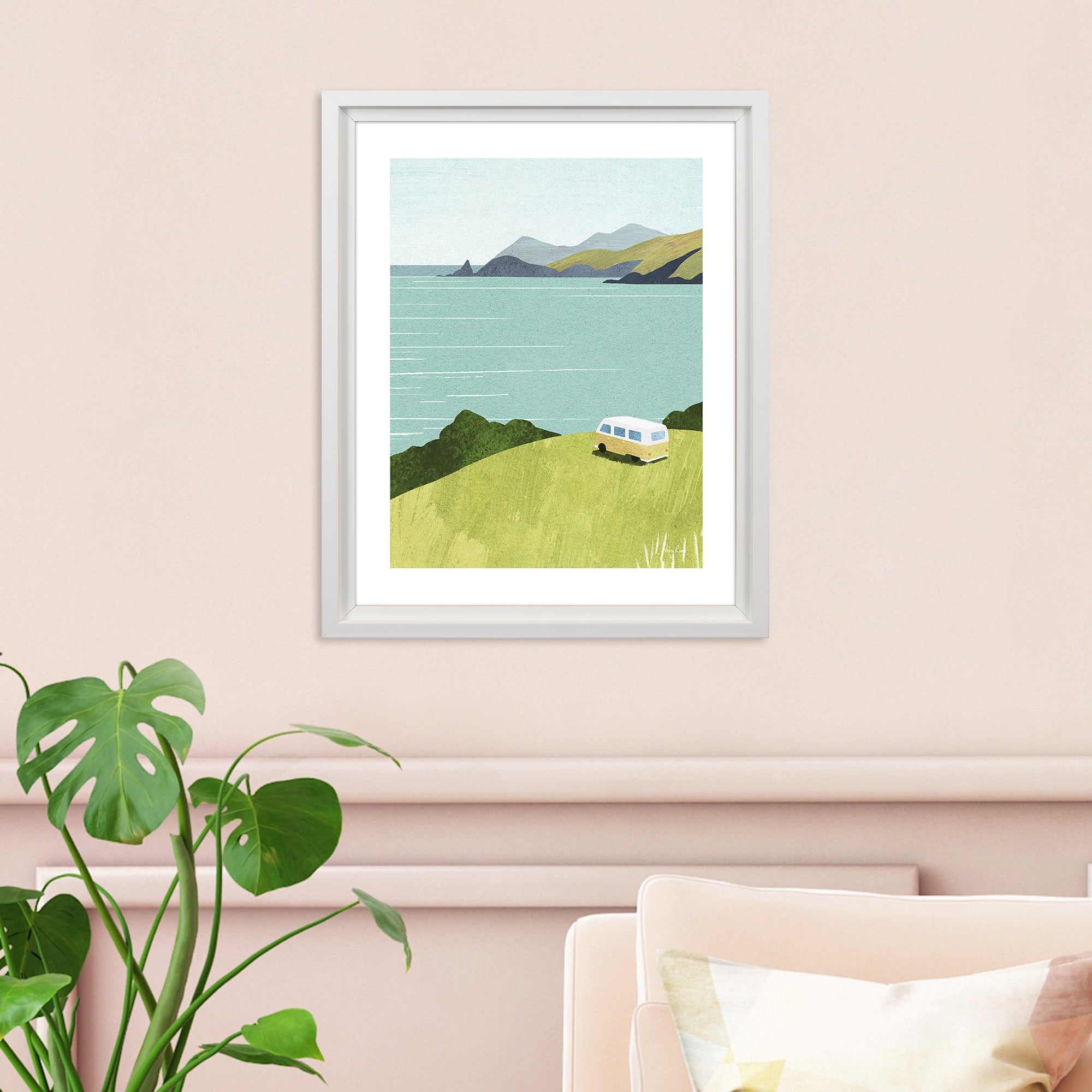 The Art Group Van Life Framed Print MultiColoured Price Comparisons | Compare The Build