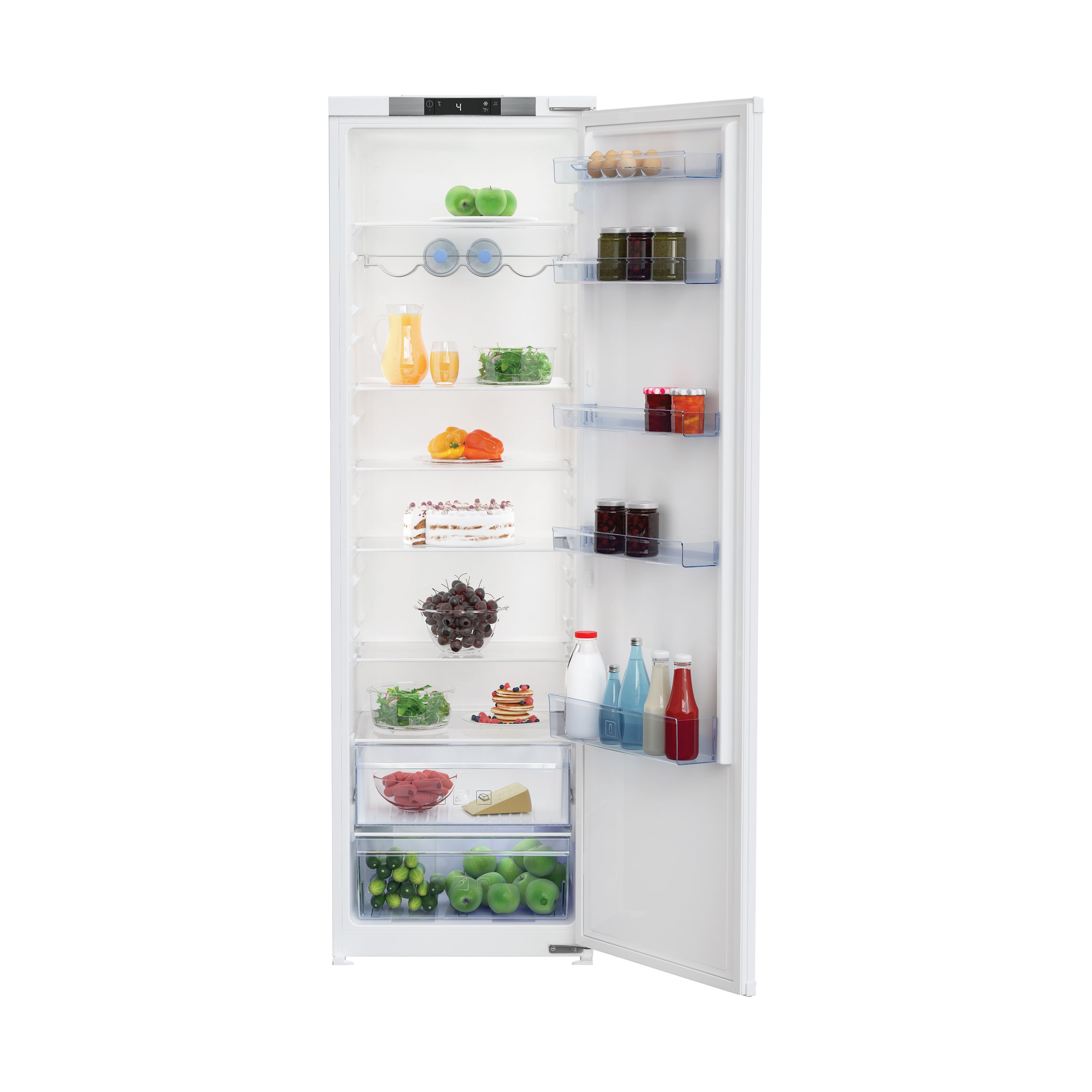 Beko Blqsdw177 White Integrated Fridge Price Comparisons | Compare The Build